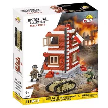 COBI Historical Collection Goliath pásová mína Varšavské povstanie 1:35 stavebnica - 311 dielov