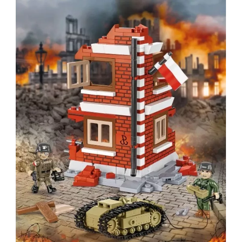 COBI Historical Collection Goliath pásová mína, Varšavské povstanie, 1:28, 311 dielikov
