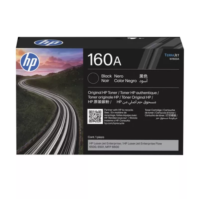 HP 160A čierna originálna LaserJet tonerová kazeta (W1600A)