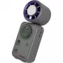 Verbatim Cool'n'Go Ice Touch Mini ručný ventilátor (fialová/sivá)