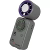 Verbatim Cool'n'Go Ice Touch Mini ručný ventilátor (fialová/sivá)