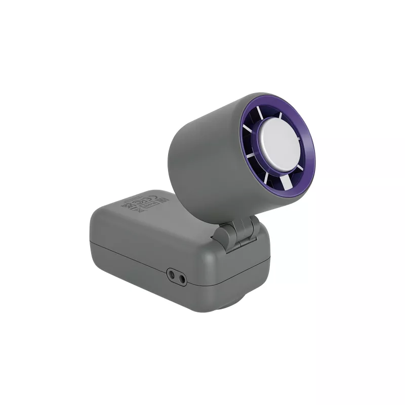 Verbatim Cool'n'Go Ice Touch Mini ručný ventilátor (fialová/sivá)