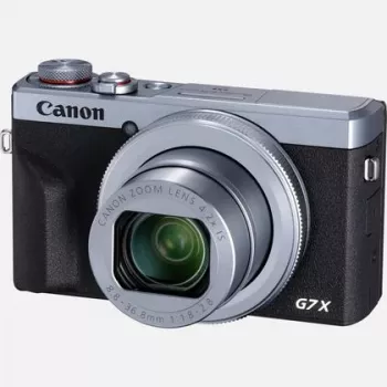 Canon PowerShot G7 X Mark III digitálny fotoaparát, strieborný (3638C002)