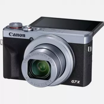 Canon PowerShot G7 X Mark III digitálny fotoaparát, strieborný (3638C002)