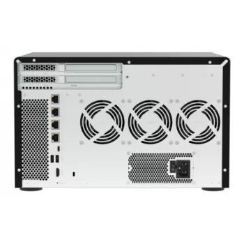 NAS QuTS hero s 12 pozíciami QNAP TVS-h1277AX-R5-16G, 8x 3.5 SATA + 4