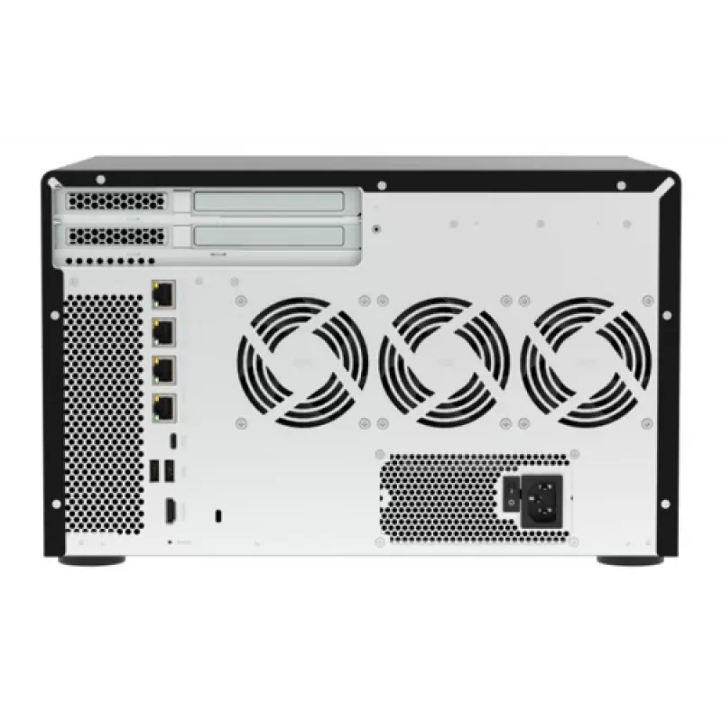 NAS QuTS hero s 12 pozíciami QNAP TVS-h1277AX-R5-16G, 8x 3.5 SATA + 4
