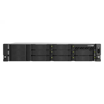 QNAP TS-H1065EU-RP 10-bay rackový NAS s Intel Xeon D-1622, 16GB RAM, 2.5GbE, redundantný napájací zdroj