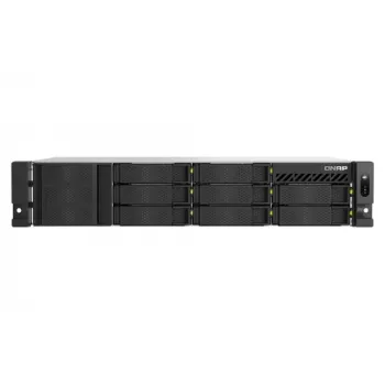 QNAP TS-H1065EU-RP 10-bay rackový NAS s Intel Xeon D-1622, 16GB RAM, 2.5GbE, redundantný napájací zdroj