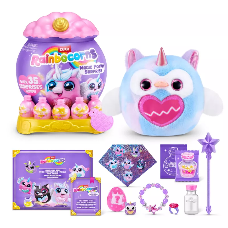 Zuru Rainbocorns Magic Potion Surprise Series 1 Assorted zberateľský plyšák