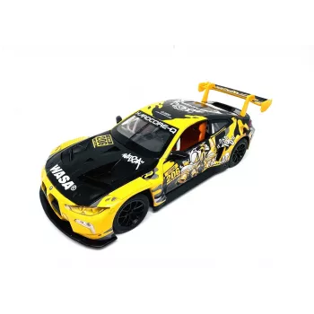 PULIO 1:24 BMW M4 GT3 die-cast model auta so svetlom a zvukom, pull-back akcia, otváracie dvere