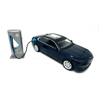 PULIO Auto MSZ 1/32 BMW i7 svetlo a zvuk die-cast model auta