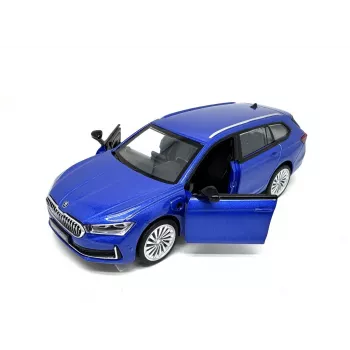 PULIO 1:35 Škoda Superb Combi die-cast model auta so svetlom a zvukom