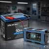 Qoltec 52668 inteligentná nabíjačka batérií 12V 10A s funkciou opravy pre AGM GEL LiFePO4