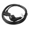 LANBERG CA-C13C-12CC-0030-BK 3m uhlový Schuko na IEC C13 napájací kábel, H05VV-F 3G1.0, VDE, čierny
