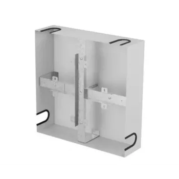 LANBERG držiak na ukladanie káblovej rezervy 400 x 400 mm - sivý AK-3144-S