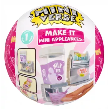 MGA Miniverse Make It Mini Boba Machine DIY stavebnica