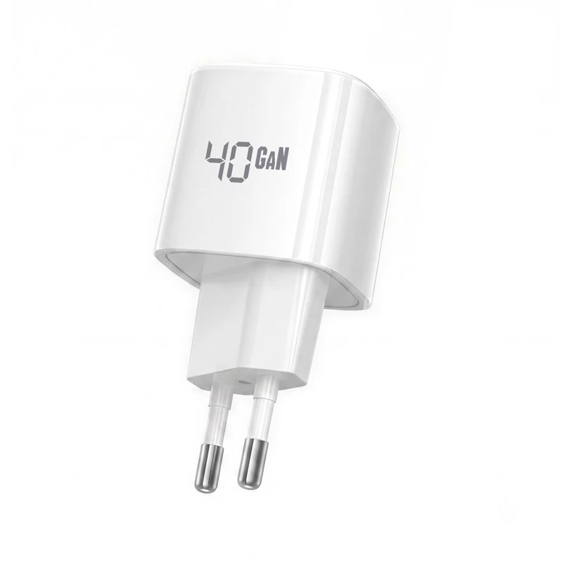CRONG NEO GaN 40W USB-C PD 3.2 nástenná nabíjačka s AVS - biela