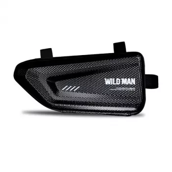 WILDMAN E4 rámová taška na bicykel L 1,5L čierna