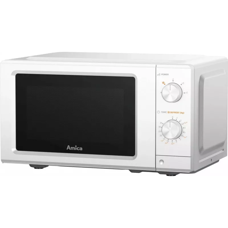 AMICA MMF20M3W samostatná mikrovlnná rúra, 20 l, 700 W, biela