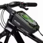 WILDMAN GX200 cyklistická rámová taška s držiakom na mobil, zelená