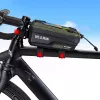 WILDMAN GX200 cyklistická rámová taška s držiakom na mobil, zelená
