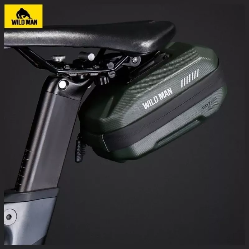 WILDMAN GD700 cyklistická sedlová taška zelená