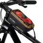 WILDMAN GX200 taška na rám bicykla s držiakom na telefón, Desert