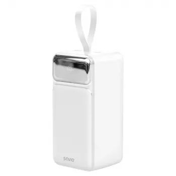 Savio BA-15 powerbank 50000 mAh biela