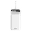 Savio BA-15 powerbank 50000 mAh biela