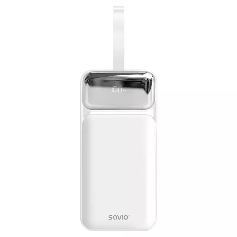 Savio BA-15 powerbank 50000 mAh biela