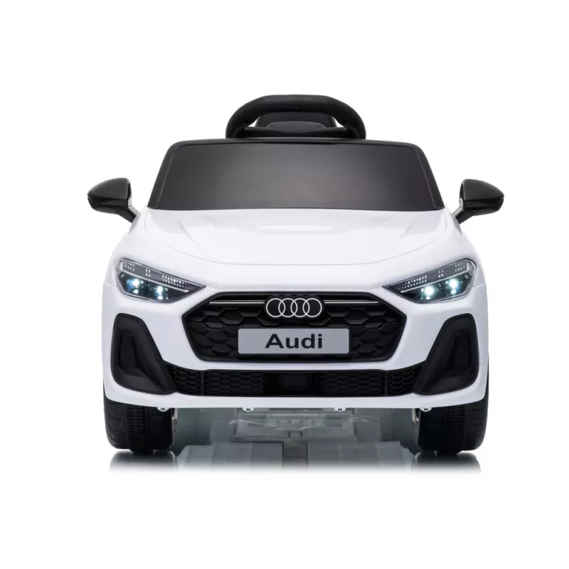LEAN CARS Audi A5L HL788 12V detské elektrické auto s diaľkovým ovládačom, biele