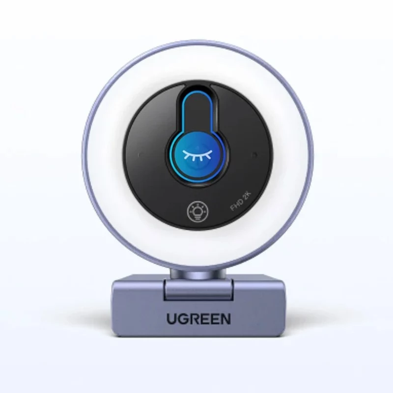 UGREEN CM910 webkamera, 2K, 30FPS, LED svetlo, vstavaný mikrofón