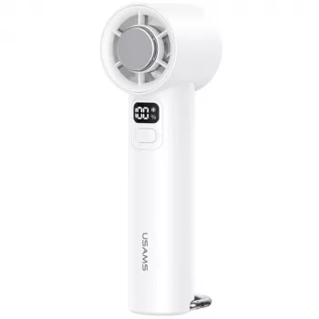 USAMS Ice-Cooling ručný ventilátor 2000mAh biely