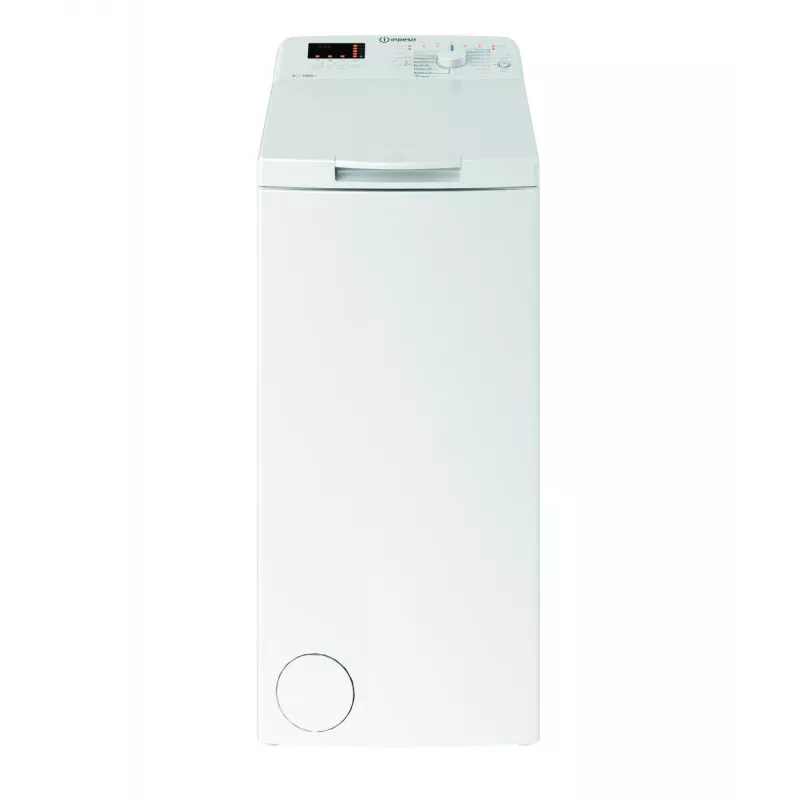 Indesit BTWWS60400PLN práčka s horným plnením, 6 kg, 1000 ot/min, biela