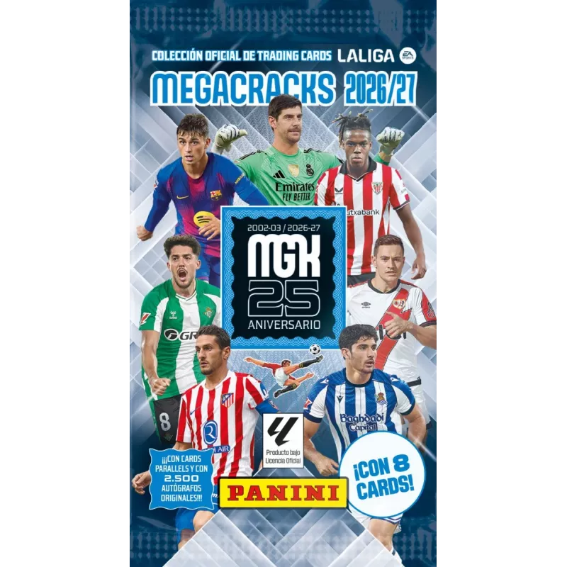 Panini La Liga 2027 display so sáčkami, 50 ks