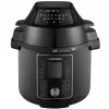 CONCEPT CK8000 multivarný hrniec s funkciou teplovzdušnej fritézy, 6L hrniec, 3,5L košík, 1500W, 10 programov, čierna/strieborná