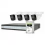 ABUS Security-Center TVVR33843T kompletná sada so 4 analógovými mini-tube kamerami a rekordérom
