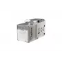 DIGITUS Keystone modul Cat. 6A, tienený, bez nástrojov, RJ45, strieborný