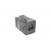 DIGITUS Keystone modul Cat. 6A, tienený, bez nástrojov, RJ45, strieborný