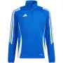 adidas Tiro 24 tréningová bunda detská modrá IR9364 140cm