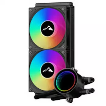 EKL AlpineFlow 240 ARGB AIO kvapalinový chladič CPU - čierna