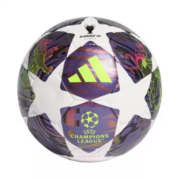 adidas UCL 25/26 Final Pro Sala futsalová lopta fialová/biela