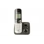 Panasonic KX-TG6821 DECT bezdrôtový telefón so záznamníkom, čierny