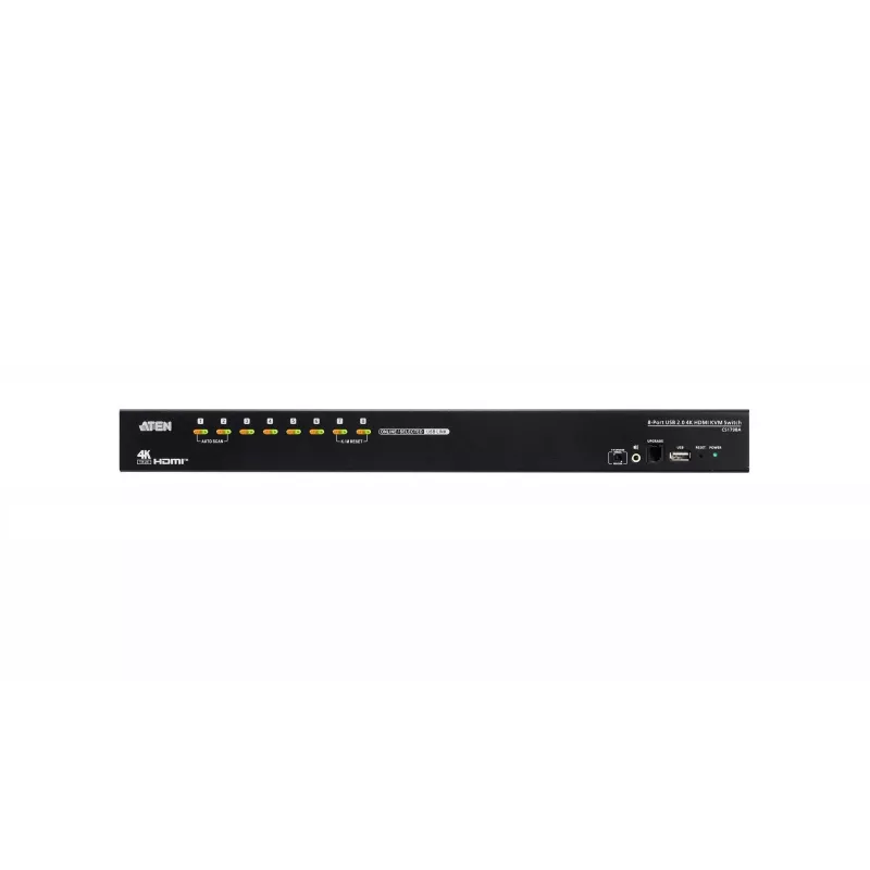 ATEN CS1798A-AT-G 8-portový 4K HDMI KVM prepínač, USB 2.0, audio