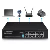 Esperanza 10-portový PoE+ switch 10/100/1000 120W MATRIX ENS108