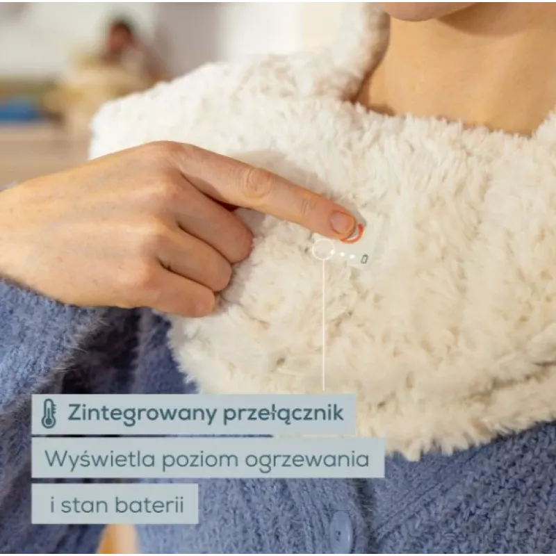 Beurer HK 165 Huggy Creme termofor | 3 stupne ohrevu, umývateľný, Beurer Safety System