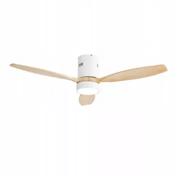 Extralink Nature Flow 52 inteligentný WiFi stropný ventilátor, drevo, 132 cm, ovládanie cez aplikáciu