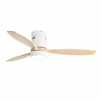Extralink Nature Flow 52 inteligentný WiFi stropný ventilátor, drevo, 132 cm, ovládanie cez aplikáciu