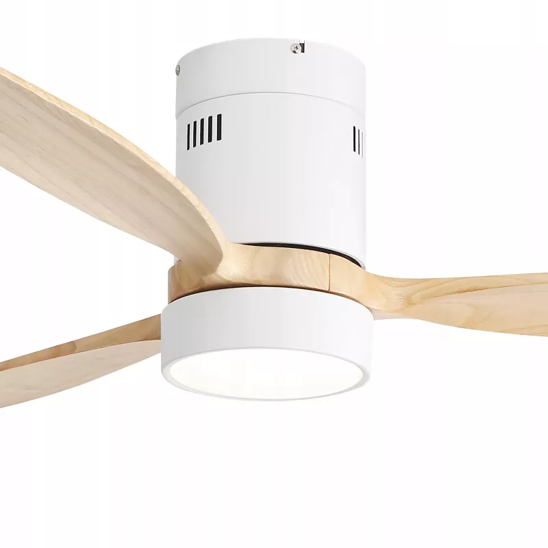 Extralink Nature Flow 52 inteligentný WiFi stropný ventilátor, drevo, 132 cm, ovládanie cez aplikáciu
