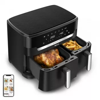Tefal ActiFry Dual Motion teplovzdušná fritéza EY9428E 1,7 kg čierna